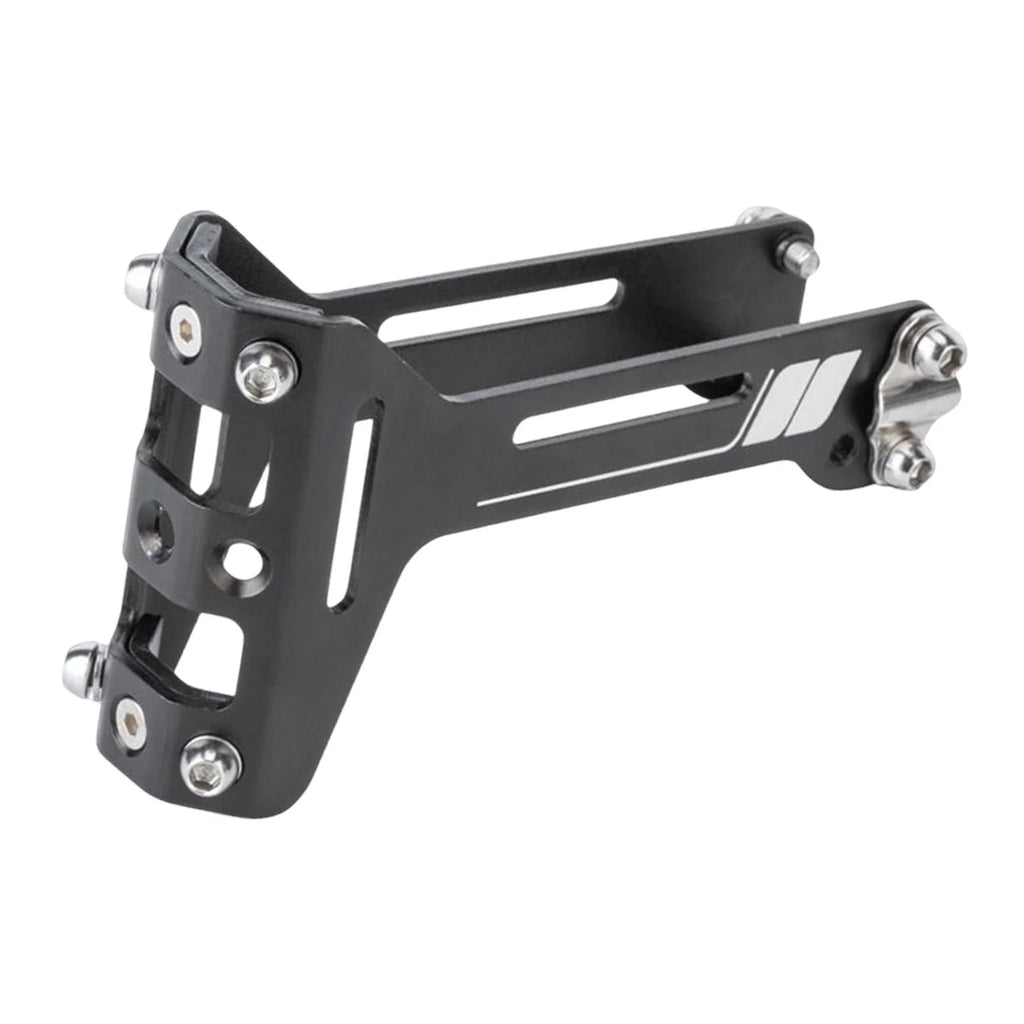 Black Aluminium Alloy Bike Bottle Cage Saddle Mount Adapter F57397