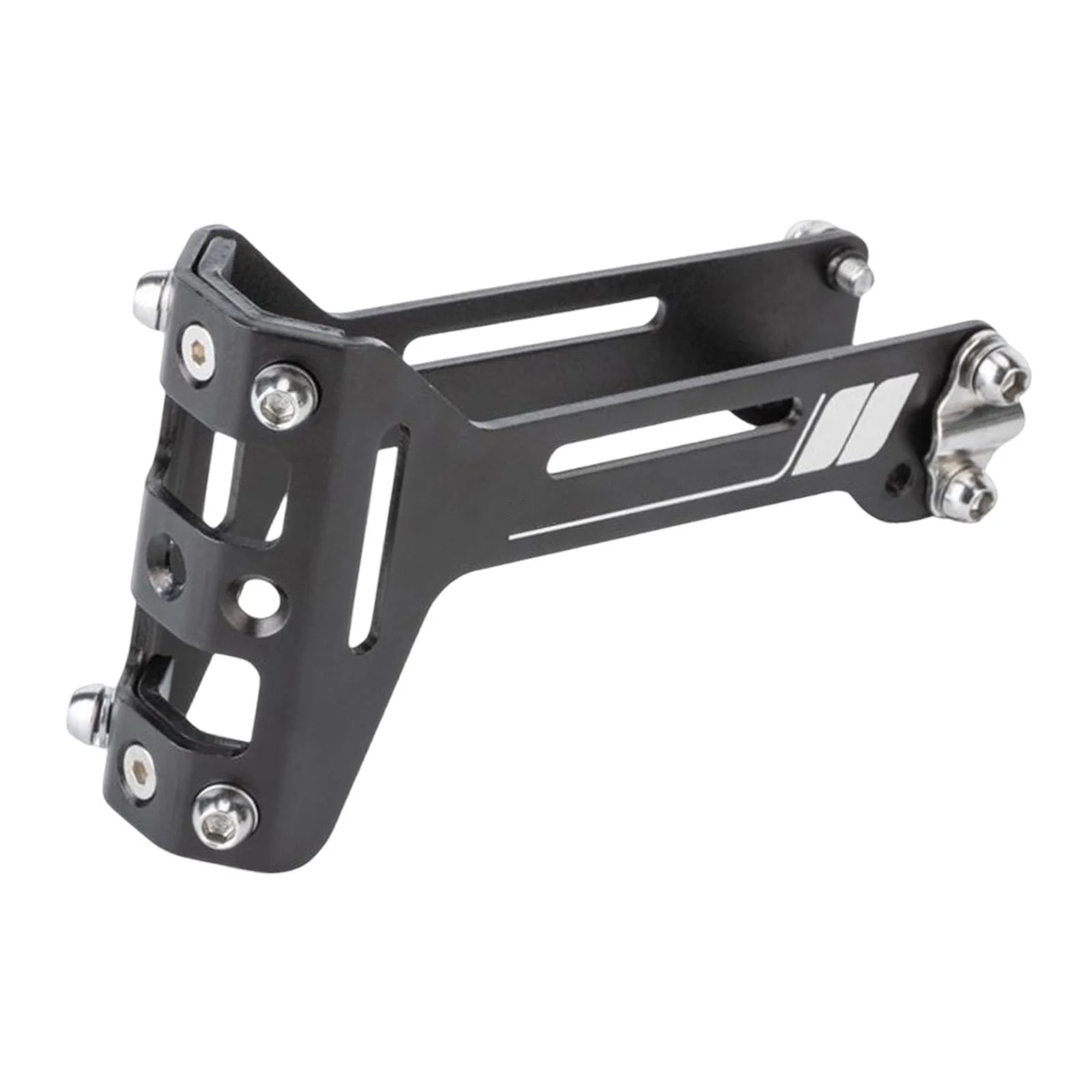 Black Aluminium Alloy Bike Bottle Cage Saddle Mount Adapter F57397