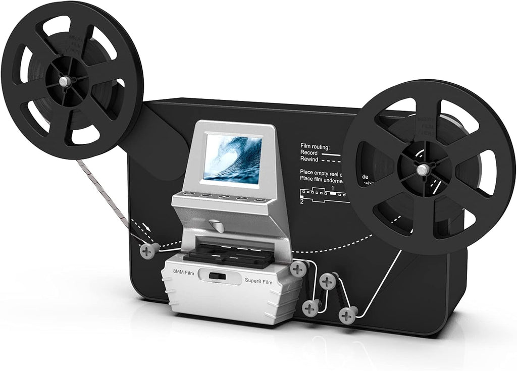8mm Super 8 Film Scanner Converter with 2.4 LCD Q790123
