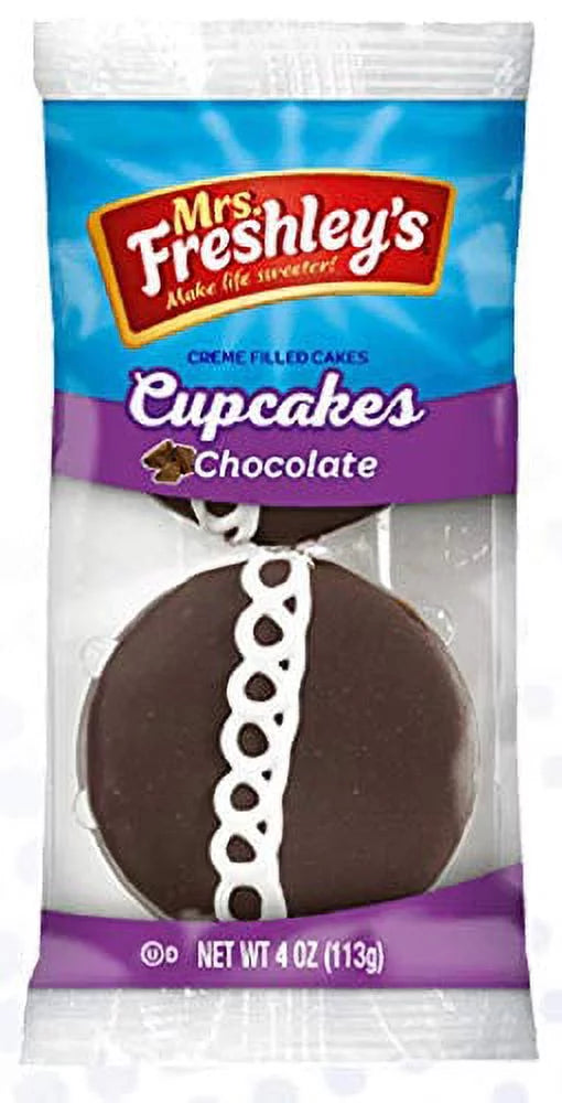 Cream Filled Chocolate Cupcakes 2-pack 6 Count L1907