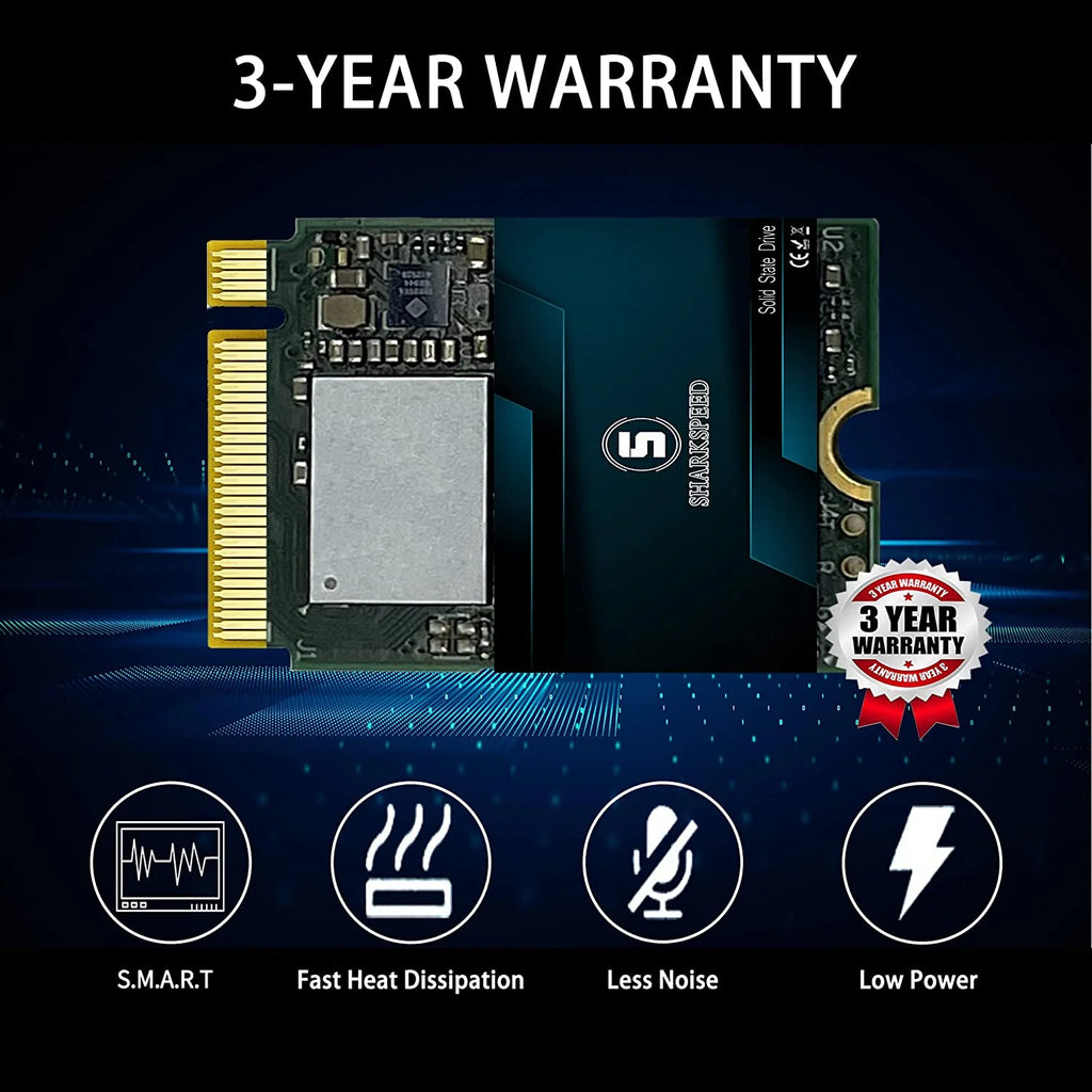 512GB M.2 2230 NVMe PCIe Gen 3.0X4 Internal Solid State Drive K151230