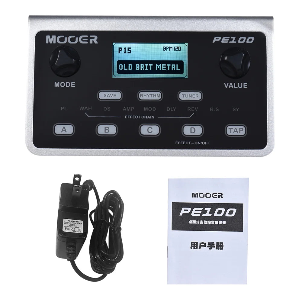 39 Effects 40 Drum Patterns Portable Multi-effects Guitar Pedal S805406