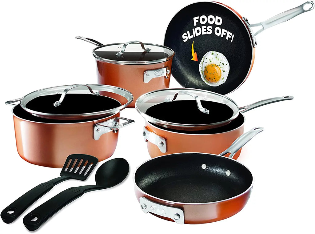 10 Piece Nonstick Ceramic Cookware Set W841