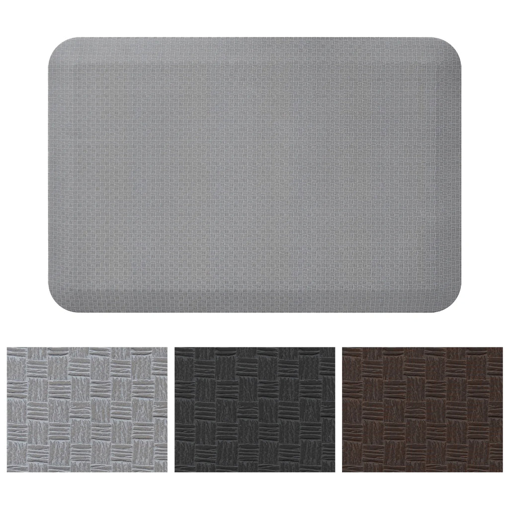 Light Gray 20" x 30" Kitchen Floor Mat R772487