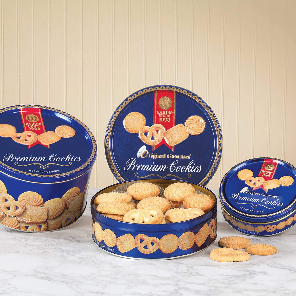 12 oz Decorative Container Cookies M974