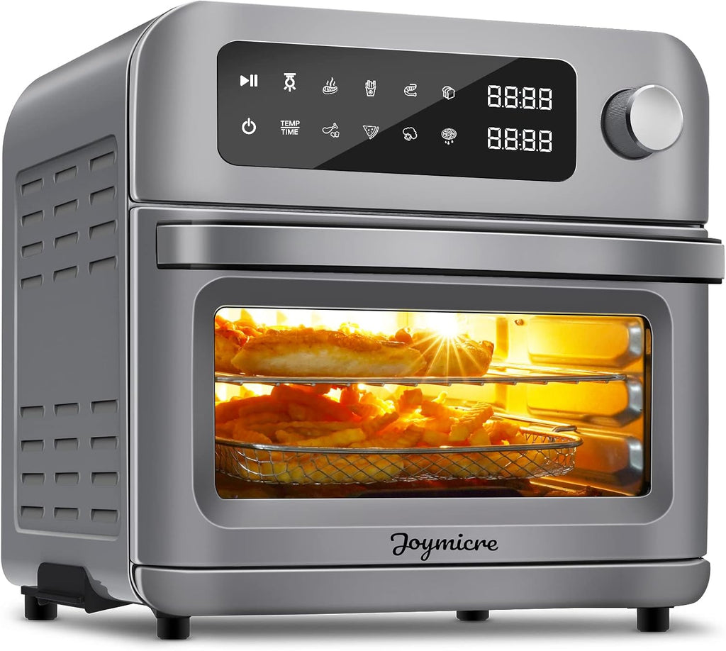 Grey 12QT Air Fryer Toaster Oven with Touchscreen F21654