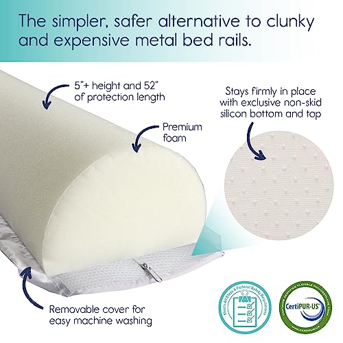 [1-Pack] Foam Toddler Bed Rail Bumper B1285