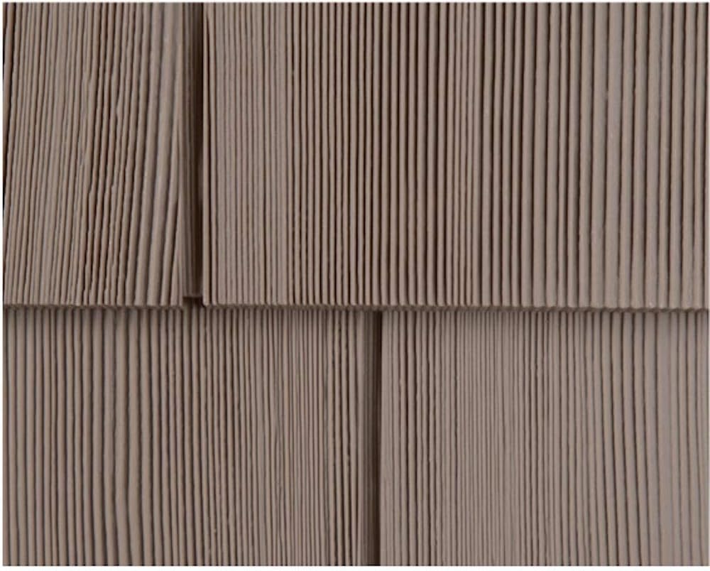 Double 7in. Cedar Shake Vinyl Siding Slate Y714363