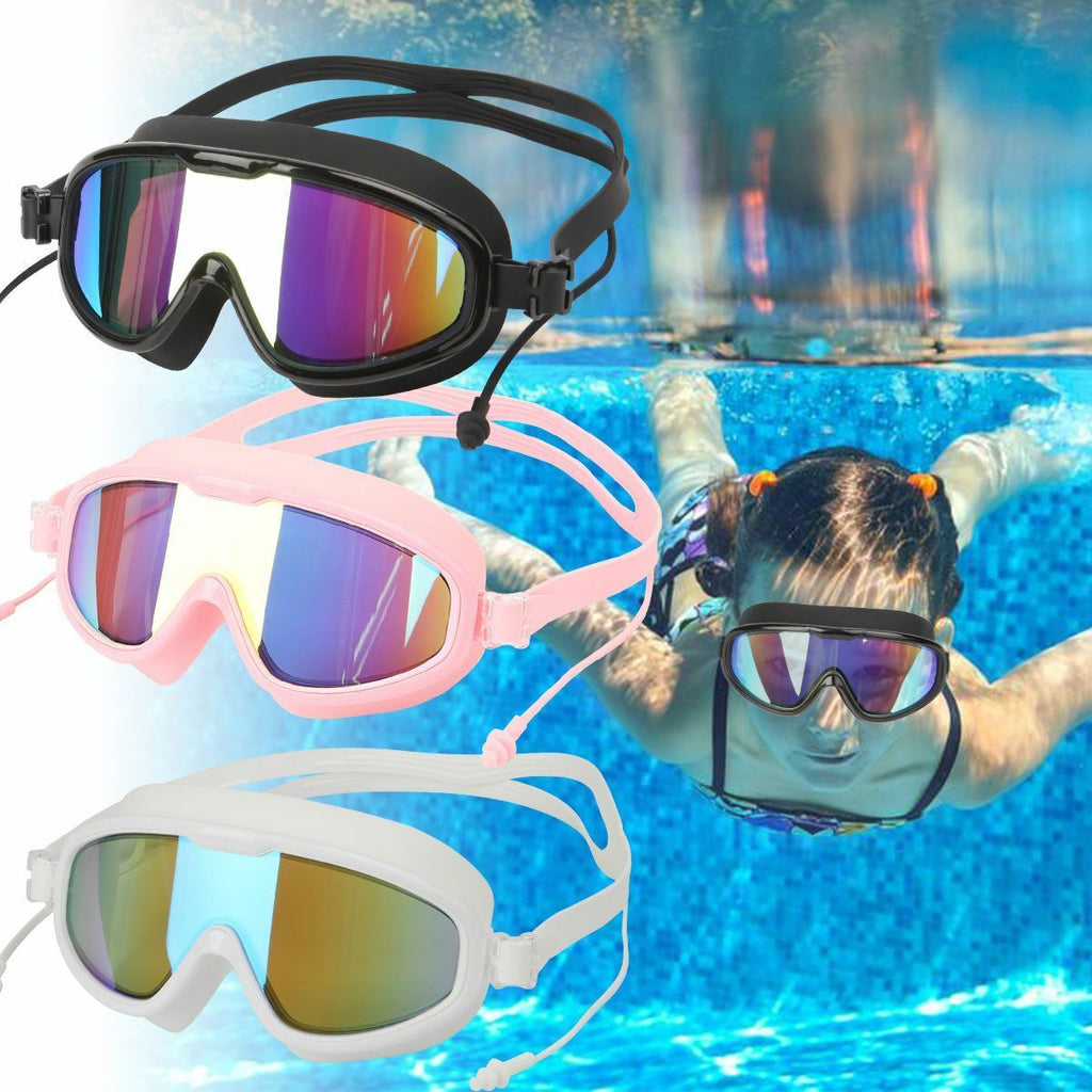 Swimming Goggles Anti-Fog UV Protection Diving Snorkeling F2454