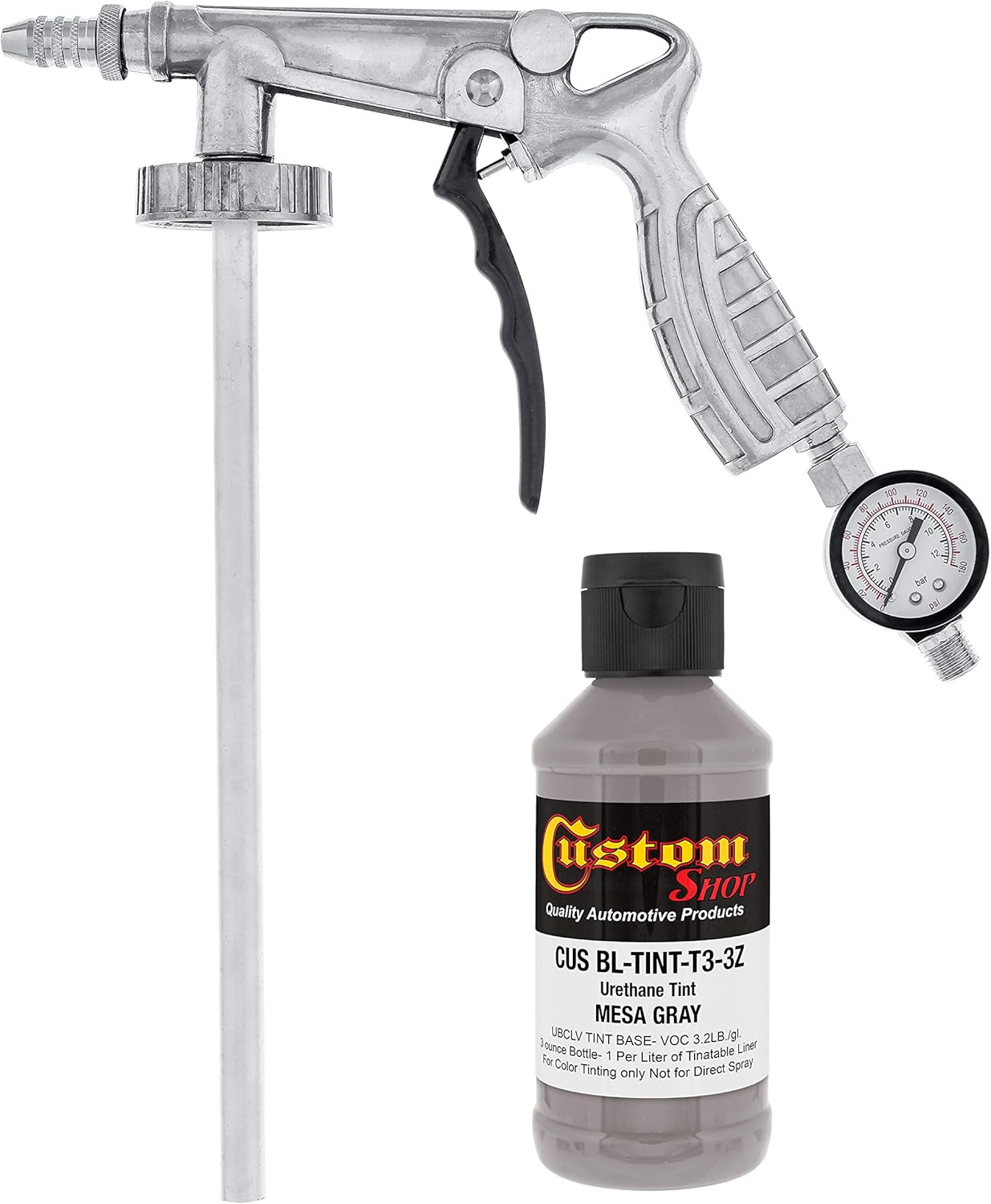Mesa Gray Urethane Spray-On Truck Bed Liner Kit, 8 Liters A587