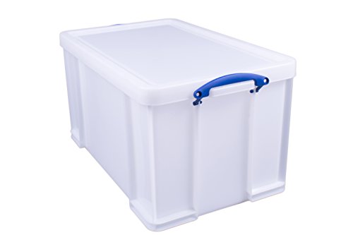 Plastic Storage Box 64 Litre White U13423