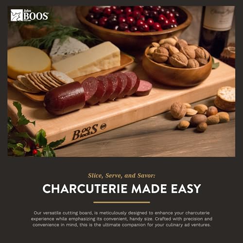 Reversible Wood Cutting Board, 18" x 12" x 1 1/4", Maple D135191