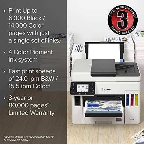 White All-in-One Printer with Print, Copy, Scan, Fax A414