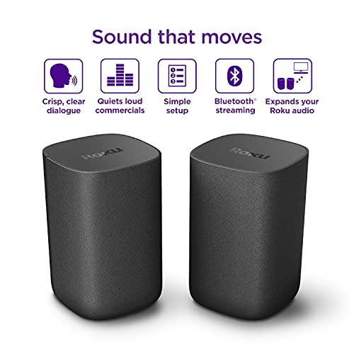 Black 2 Count Wireless Speakers L8680