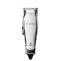 Professional Fade Master Hair Clipper, Adjustable Carbon Steel Fade Blade Clipper, Chrome, Silver O83536
