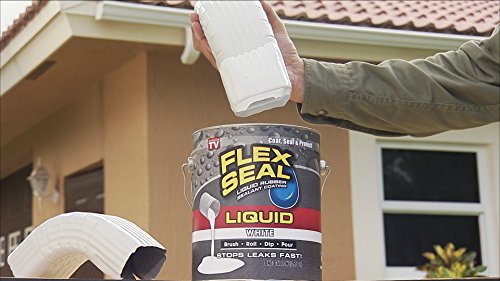 32 oz White Liquid Rubber Coating Sealant H75578