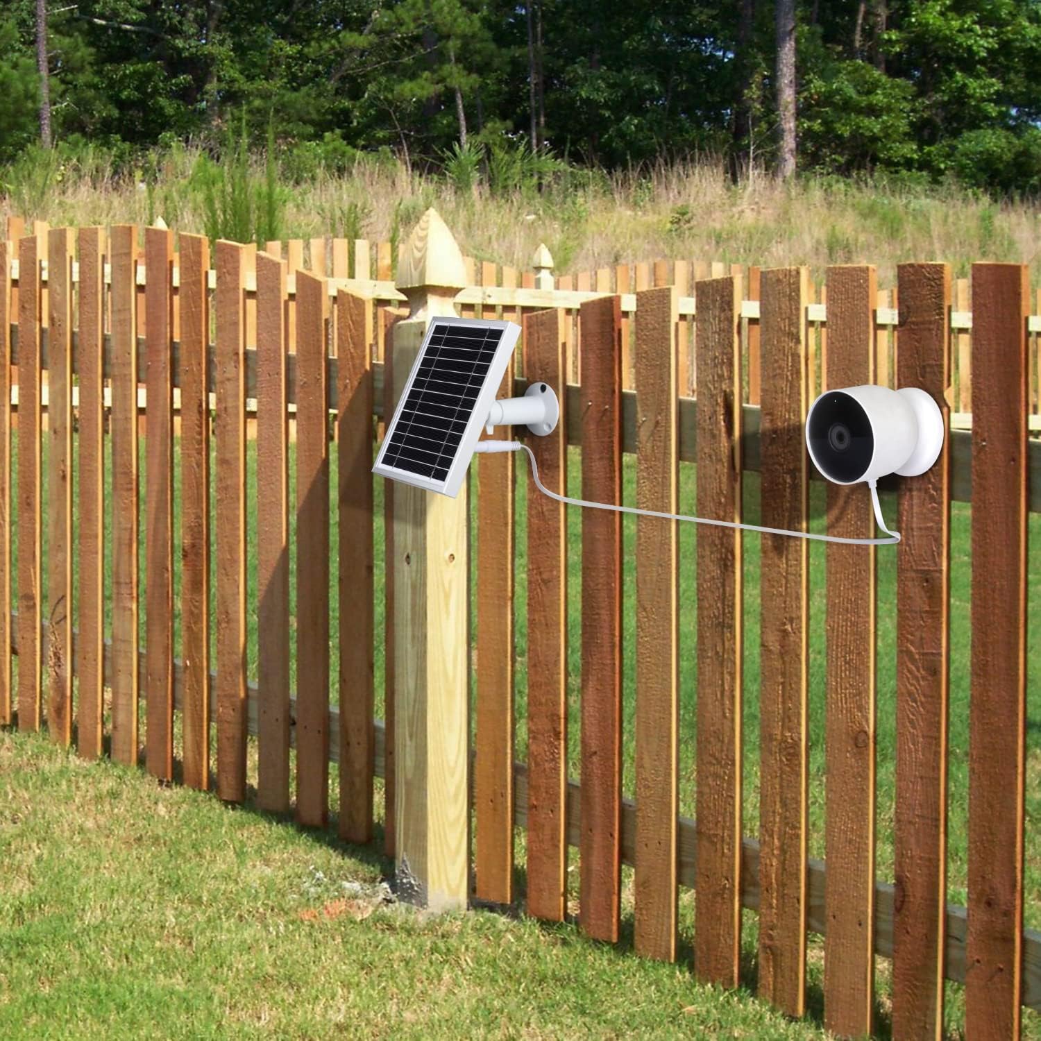 Silver Solar Panel for Nest Camera T2593