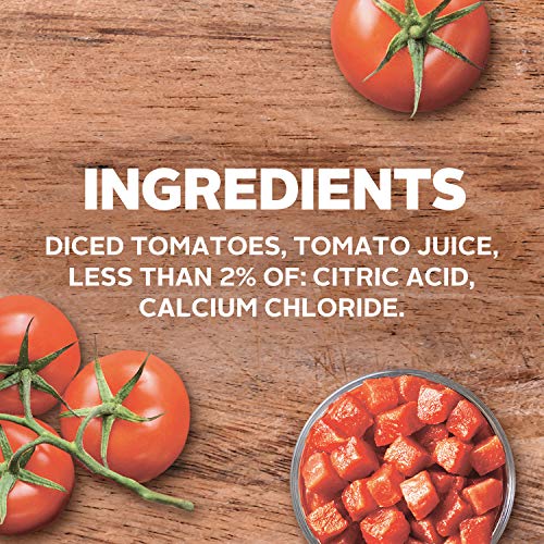 14.5 oz 12 Pack Petite Diced Tomatoes V493317