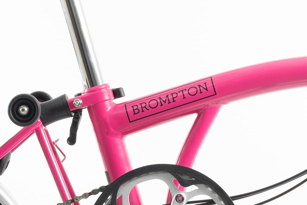 Hot Pink Folding Bike E892473