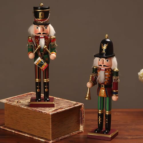 12 Inch Wooden Nutcracker Ornaments Christmas Decoration Figures S4156