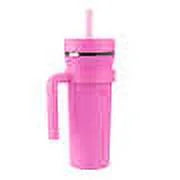 32oz Insulated Straw Tumbler with Handles, 2-pack U780913
