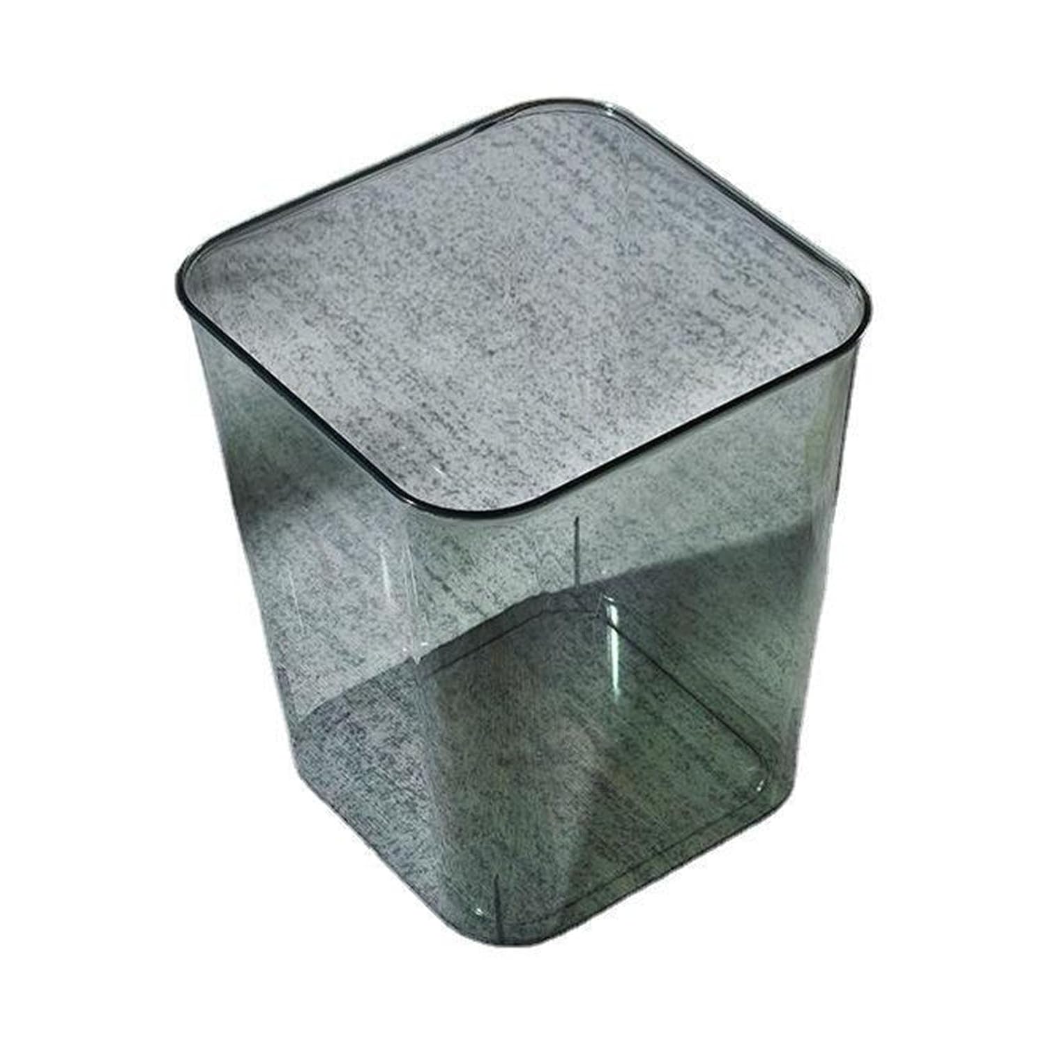 Acrylic Transparent Large Capacity Wastebasket Trash Bin I82264