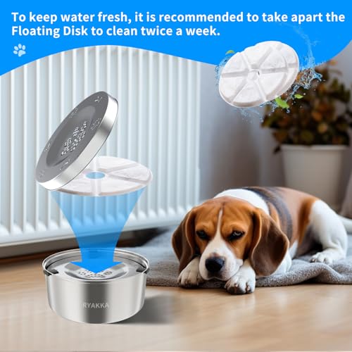 No Spill Stainless Steel Dog Water Bowl P863