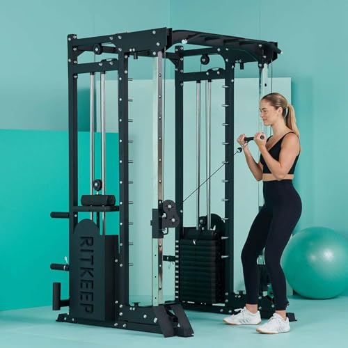 Smith Machine with 320lb Weight Stack C636