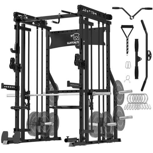 Multi-Function Smith Machine with Cable Crossover System Y147209