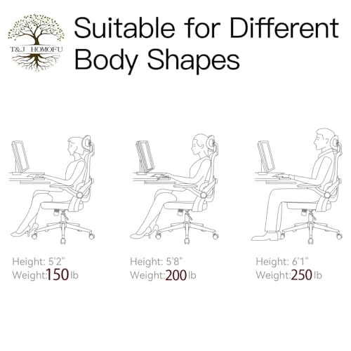 White High Back Mesh Office Chair with Adjustable Armrest K75356