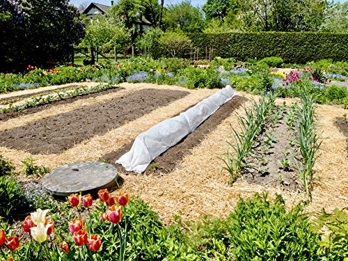 120 sq. ft. Organic Straw Mulch Cover V54436