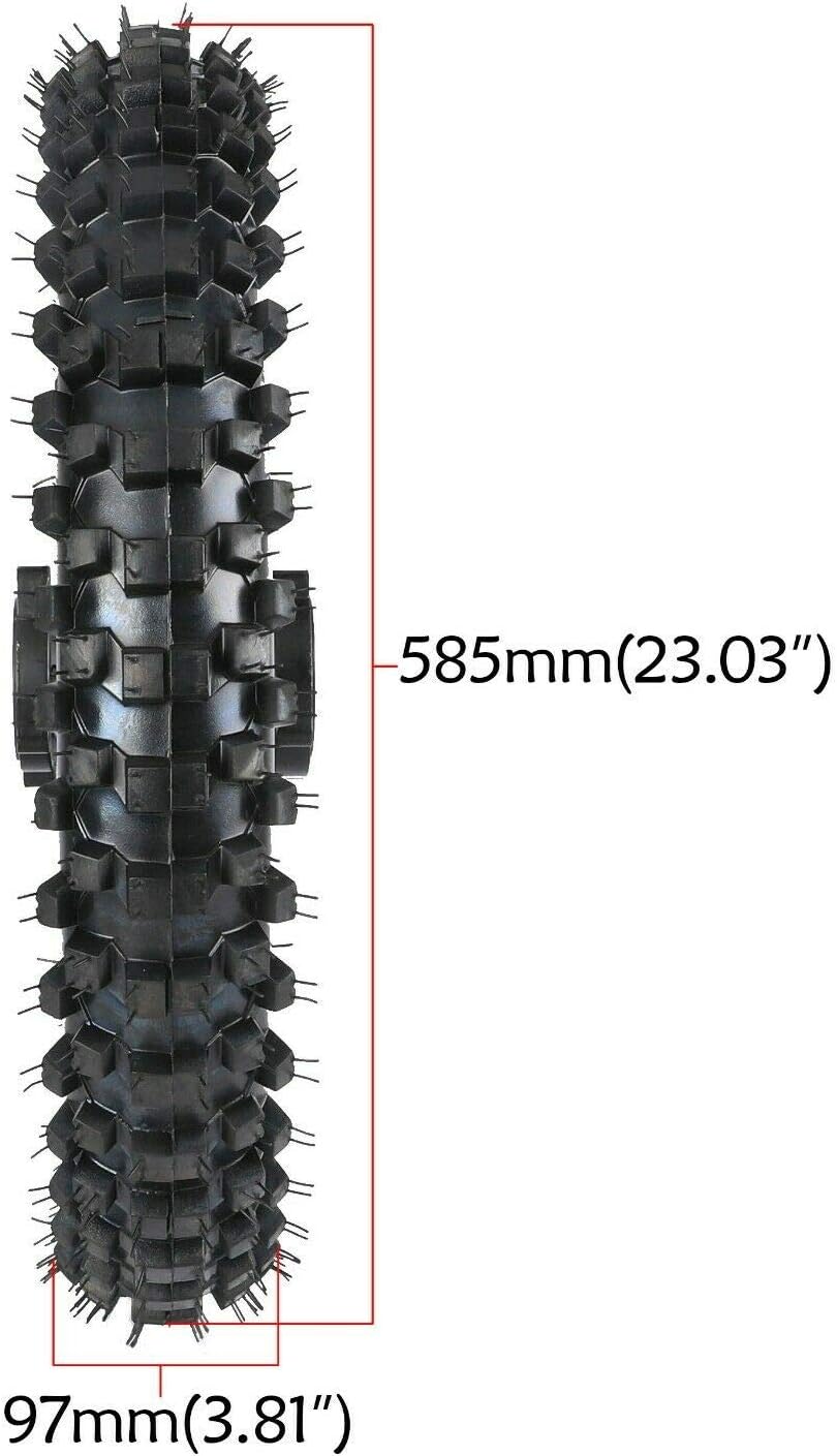 Rear Tire Rim Wheel & Sprocket Assembly for Dirt Pit Bike H306565