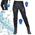 Waterproof Women Motorcycle Riding Pants with 4 CE Armor Silica Gel Pads Rainproof Motorbike Motocross Racing Trousers N153