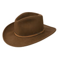 Black Wool Felt Earflap Hat Y369