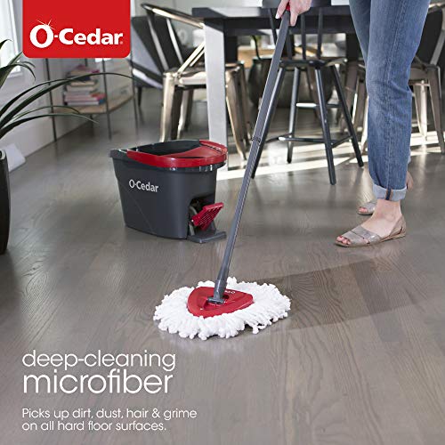 Microfiber Spin Mop and Bucket U7318