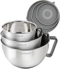 Stainless Steel Non-Slip Mixing Bowls Set of 3 K805