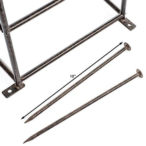Large Obelisk for Climbing Garden Plants Weather Resistant Iron and Metal Vertical Yard Art E768561
