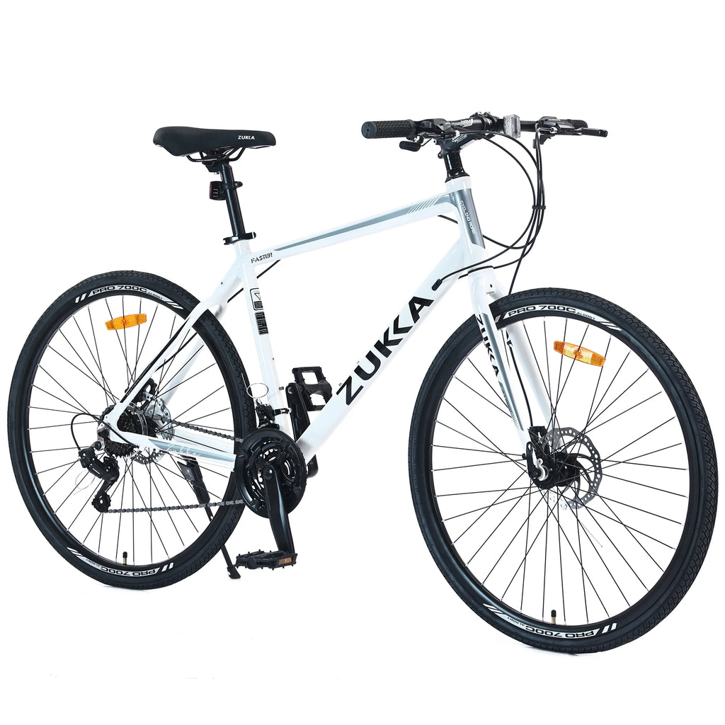 21 Speed Hybrid Bike Disc Brake 700C City Bicycle V491