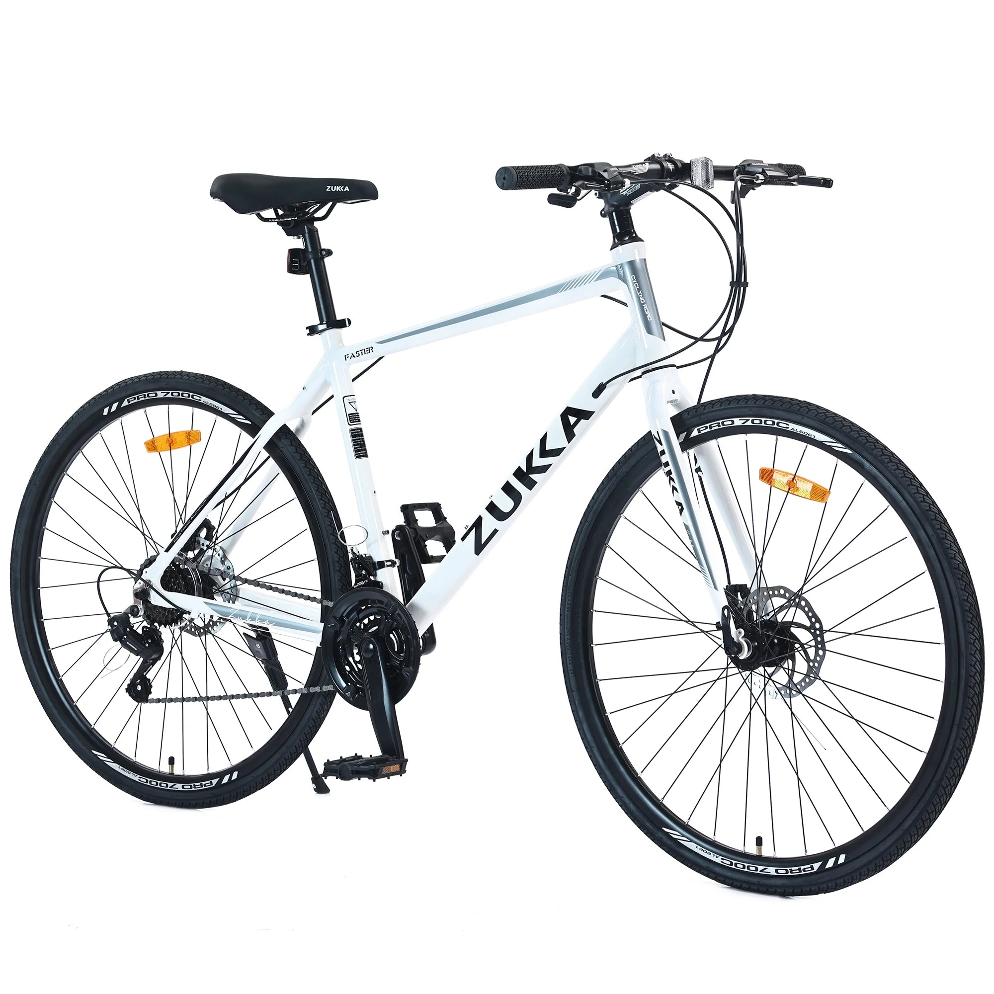 21 Speed Hybrid Bike Disc Brake 700C City Bicycle V491