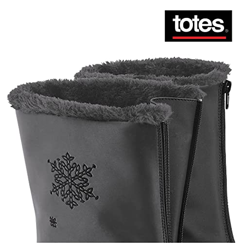 Snowflake Wide Width Winter Boots with Zip Front R410