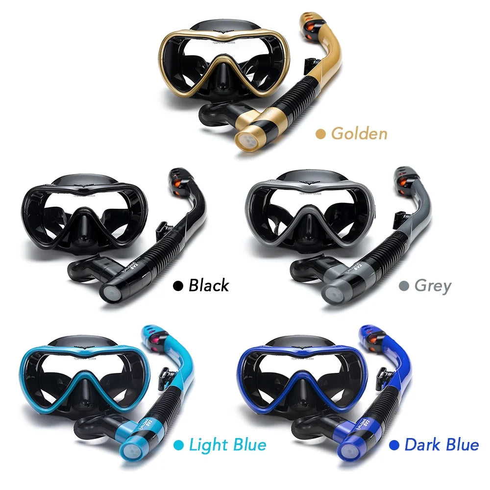 Leakproof Snorkel Set with Dry Snorkel Tube D149555