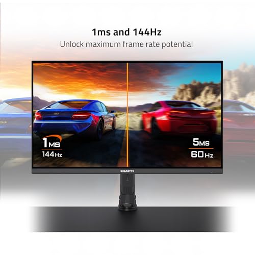 32" 144Hz 2160P UHD Gaming Monitor, 3840 x 2160 4k SS IPS Display, 1ms Response Time O6234