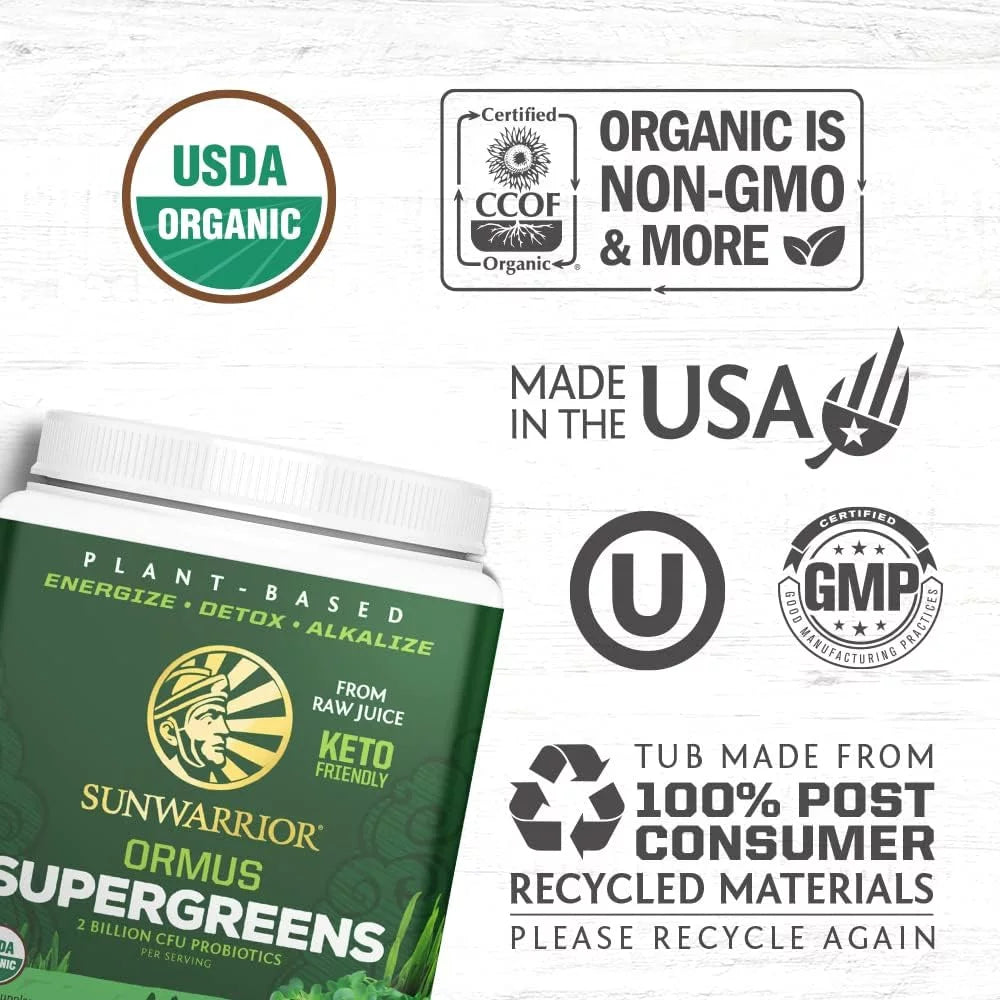 Organic Probiotic Powder, Mint, 450g J1008