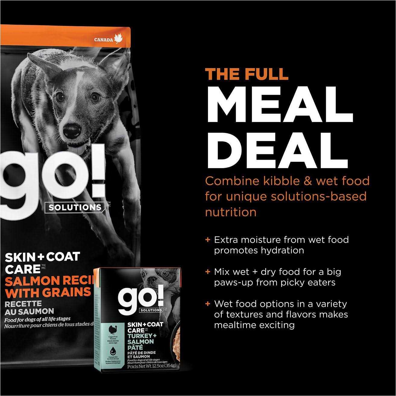 Skin + Coat Care Salmon Recipe Dry Dog Food X895