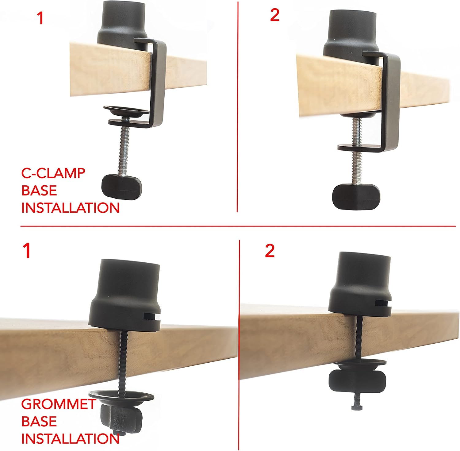 Adjustable 360° Rotatable Stainless Steel Microphone Arm Y13979