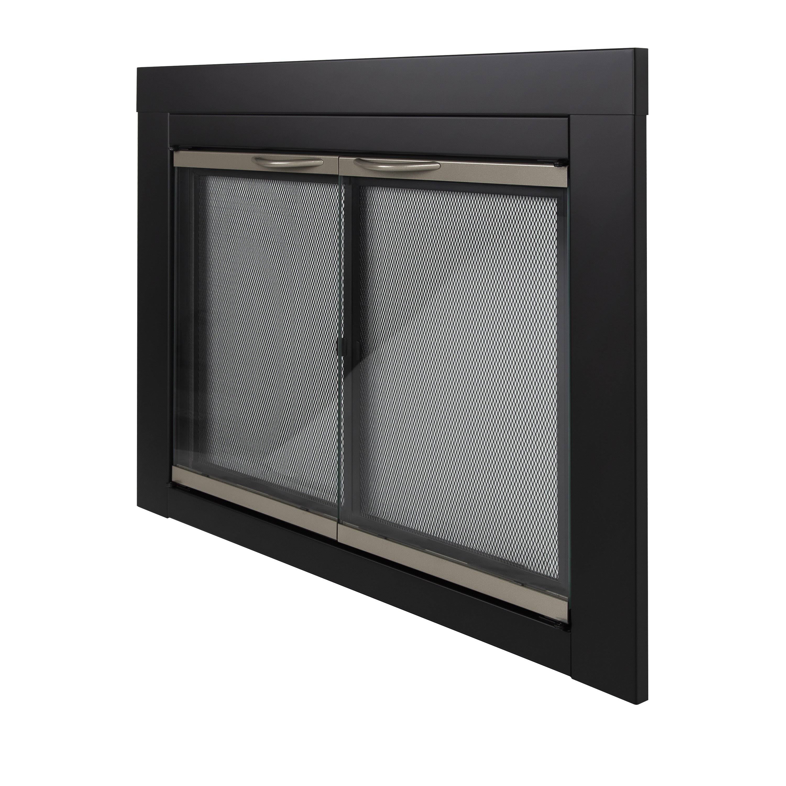Large Fireplace Glass Doors A8545