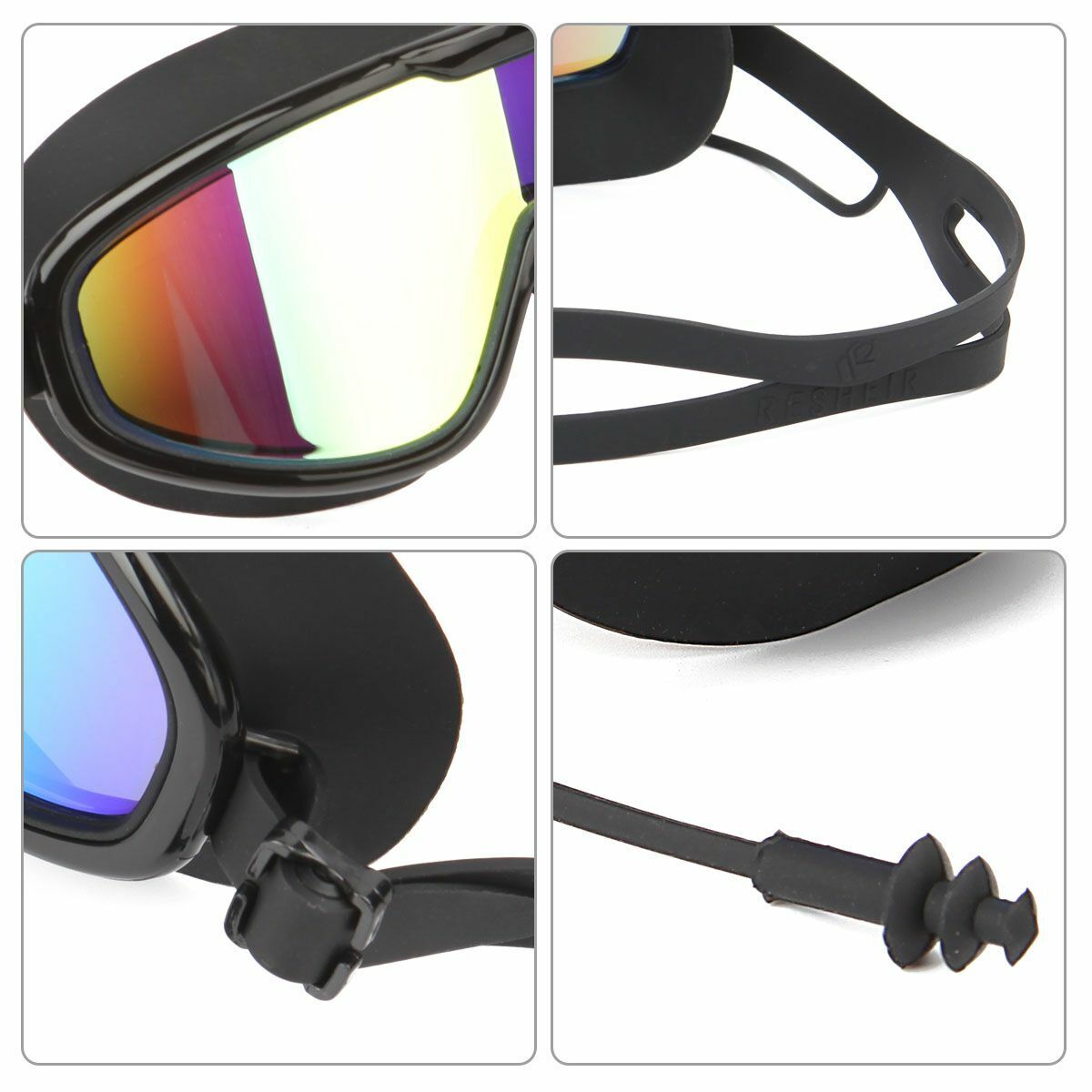 Swimming Goggles Anti-Fog UV Protection Diving Snorkeling F2454