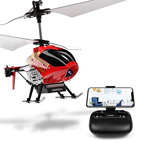 Mini RC Helicopter with Camera (Red) Z76096