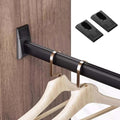 Black Metal Clothes Hanging Rod S31081