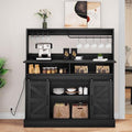 White Coffee Bar with Storage B343